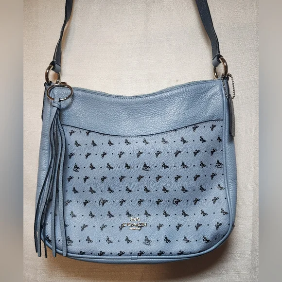 ✨️NWT✨️ Coach Butterfly Chaise Crossbody Bag, Special Edition, Cornflower, 2019 - Picture 2 of 13